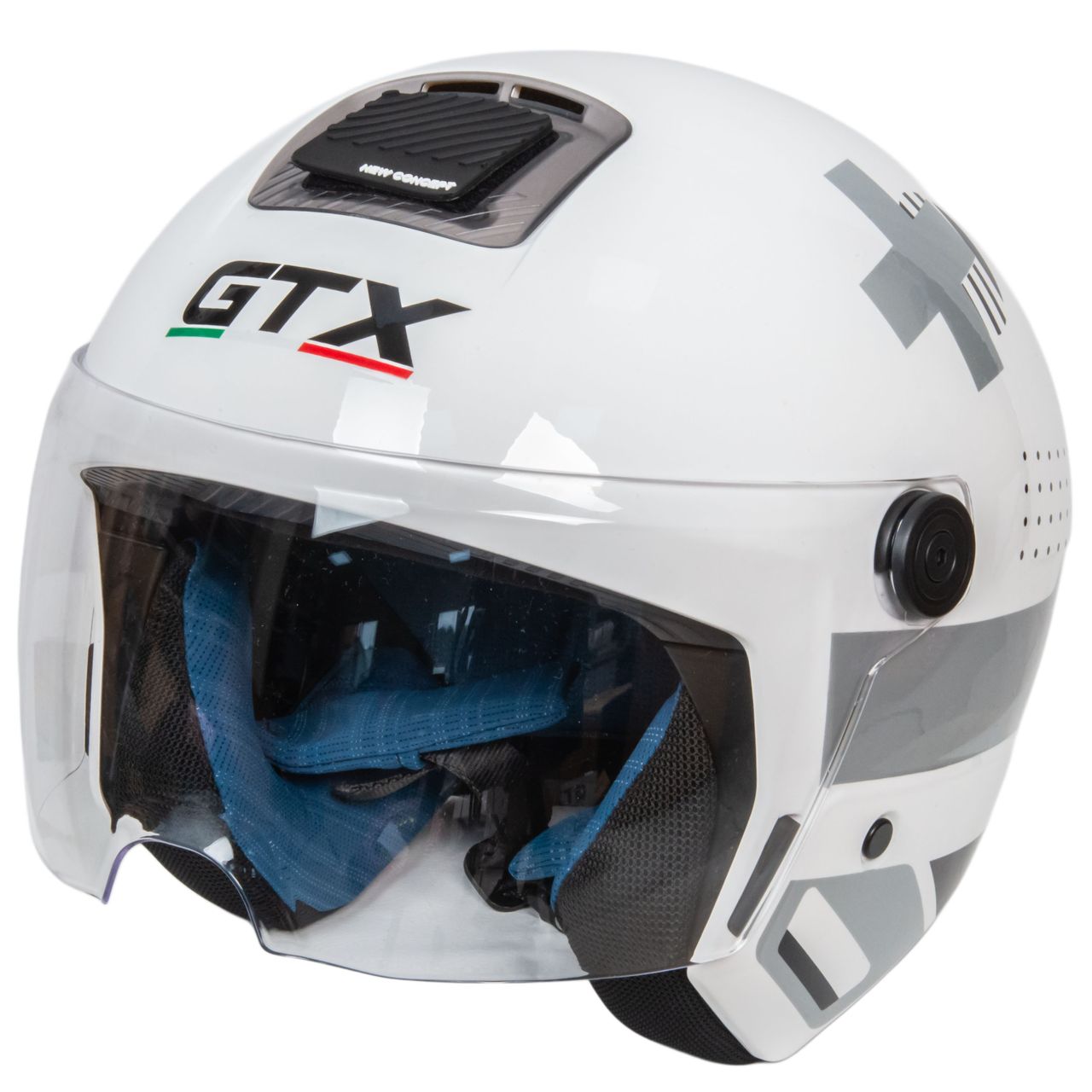 Шлем мото открытый GTX NE02 №3 (S)