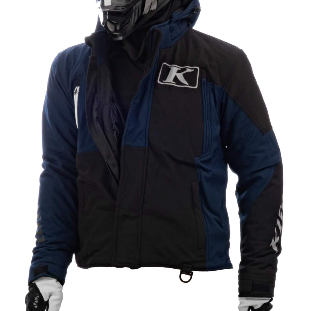 Куртка для снегохода KLIM KOMPOUND №2 black-gray (текстиль) (M)