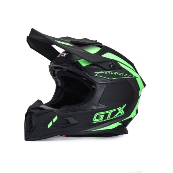 Шлем мото кроссовый GTX 635 #1 (S) GREEN