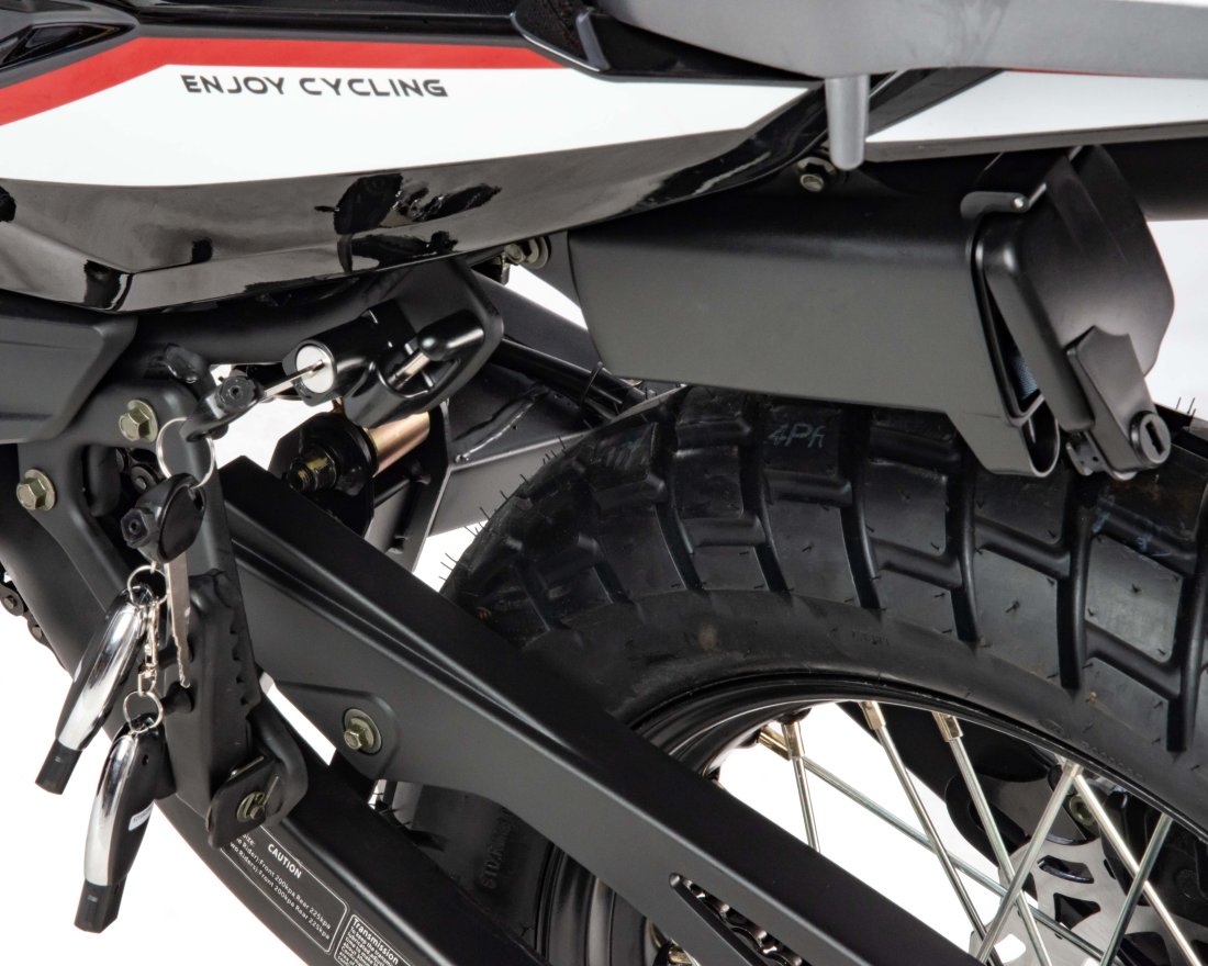 Мотоцикл Кросс 300 ENDURO GARET белый