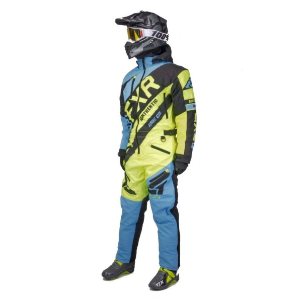 Комбинезон для снегохода FXR CX #7 sky-blue (текстиль) (XL)