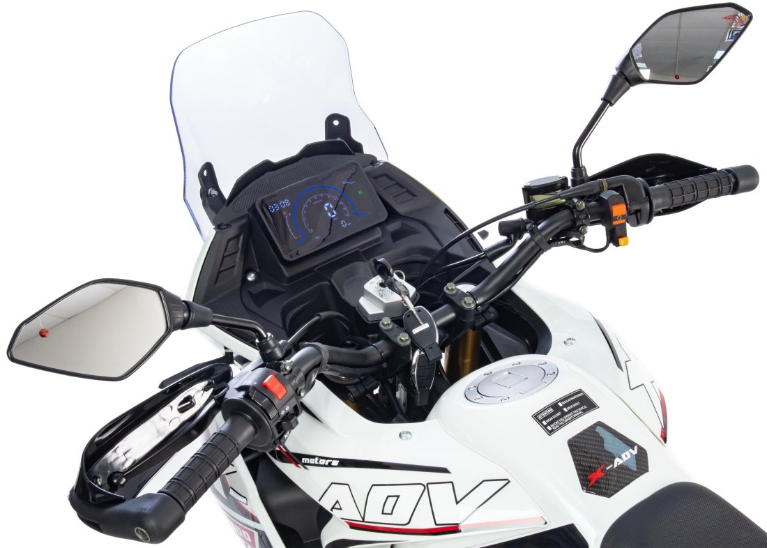 Мотоцикл Кросс 300 ENDURO GARET белый