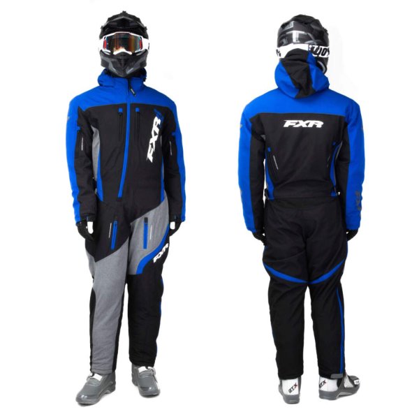 Комбинезон для снегохода FXR Maverick Lite #2 blue (текстиль) (L)
