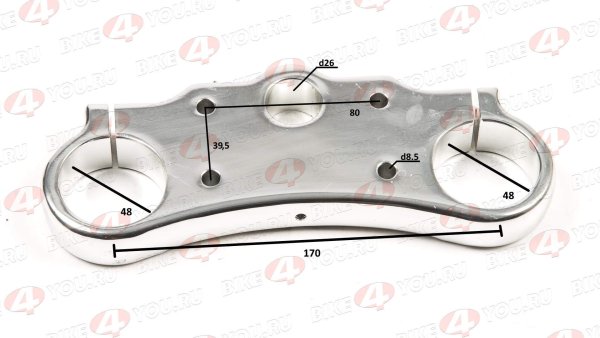 Траверса верхняя TTR250 48mm (170mm)