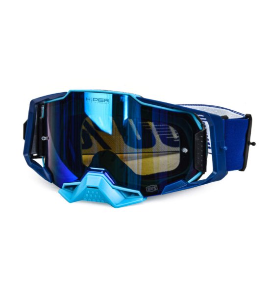 Очки мотокросс 100% #12 blue/black