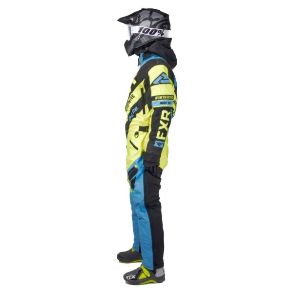 Комбинезон для снегохода FXR CX #7 sky-blue (текстиль) (XL)