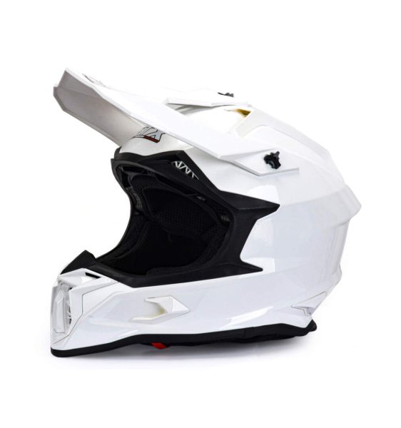 Шлем мото кроссовый GTX 635 #1 (S) WHITE
